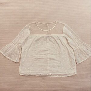 soho New York & Company Jeans white Blouse